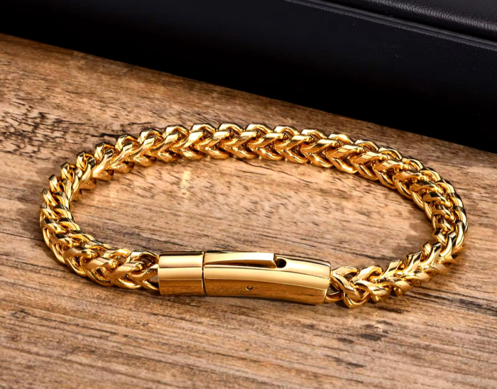 Blue and Silver Salman Khan Bracelet for Men - Image 2