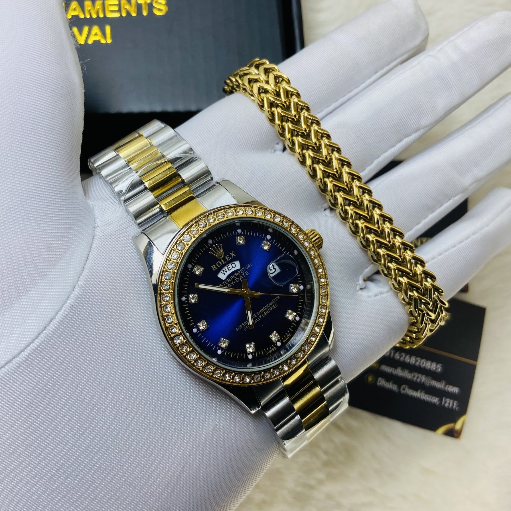 IMG_5569 Premium Watch + Bracelet Set at a special deal - Image 1